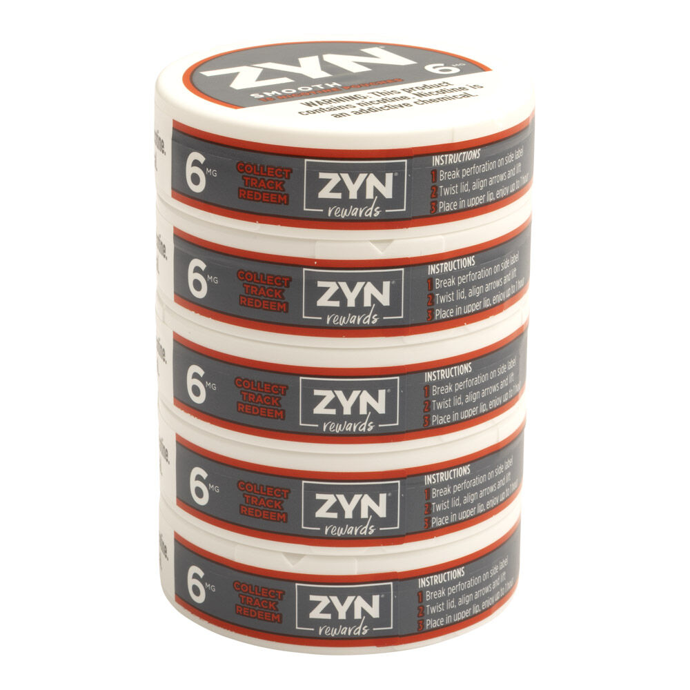 Smooth 6MG Nicotine Pouches, , jrcigars